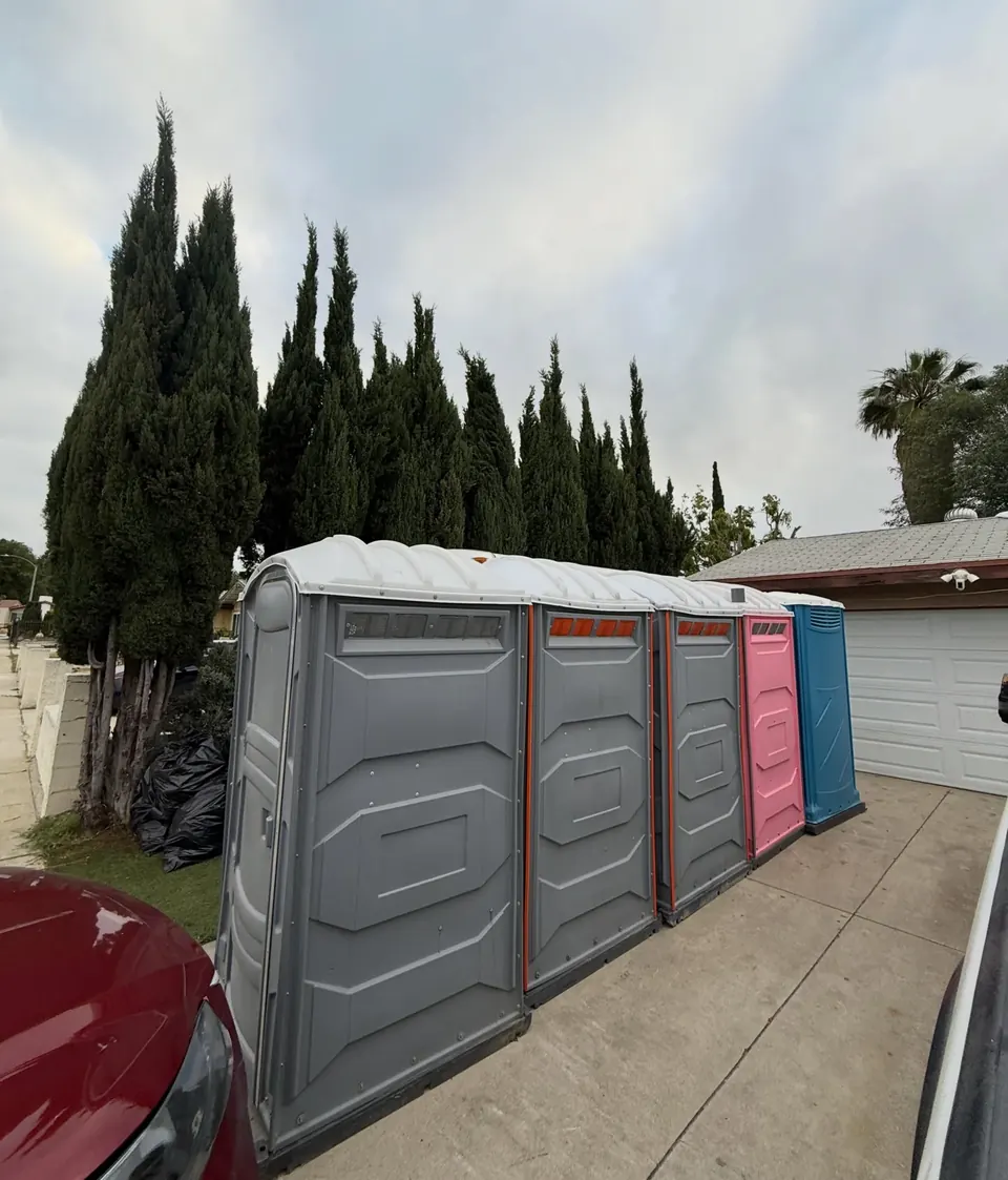 Accessible portable restrooms equipment example